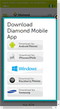 Mobile Screenshot of diamondbank.com